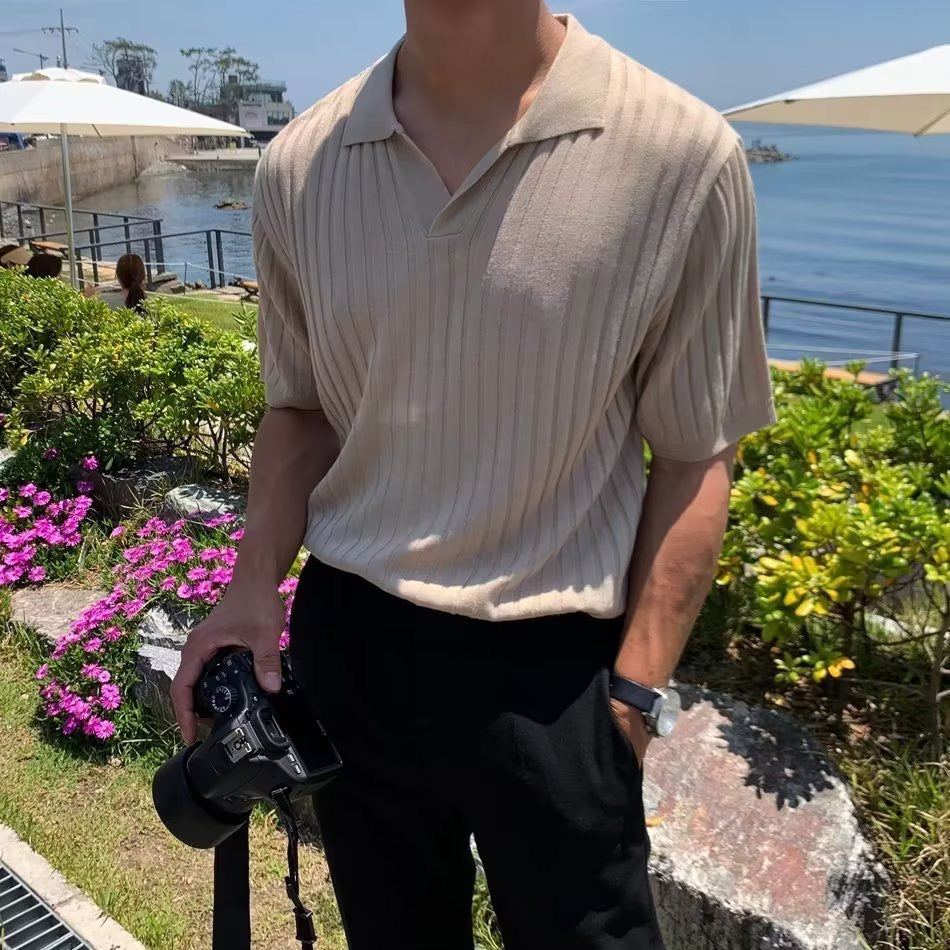 CHUNCHEON Ledig pikétröja
