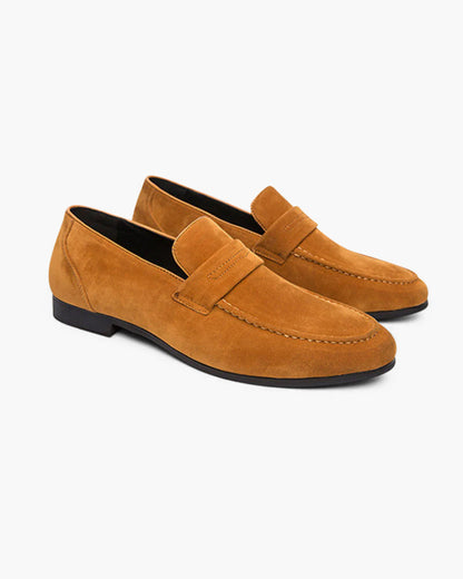 Mockasinloafers i mocka