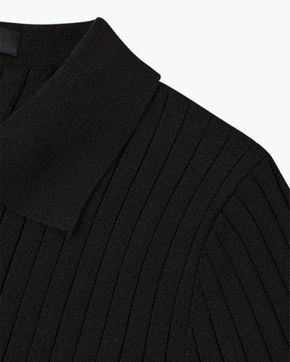 GIMCHEON Knitted Polo Shirt