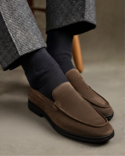 Premium mockaloafers - svarta sulor